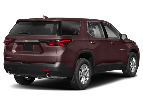 Black Cherry Metallic 2022 Chevrolet Traverse LT Cloth
