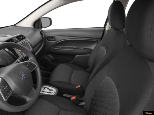 Jet Black Metallic 2024 Mitsubishi Mirage ES