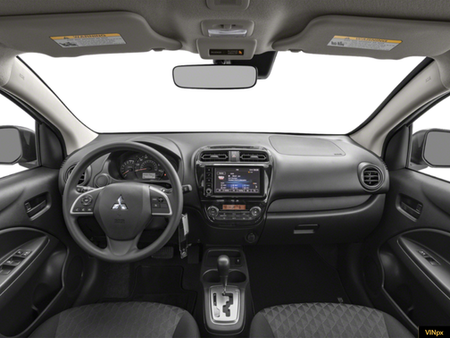 Jet Black Metallic 2024 Mitsubishi Mirage ES