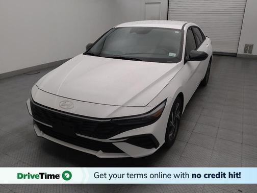 Serenity White 2025 Hyundai ELANTRA Sport