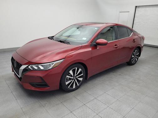 Red 2021 Nissan Sentra SV
