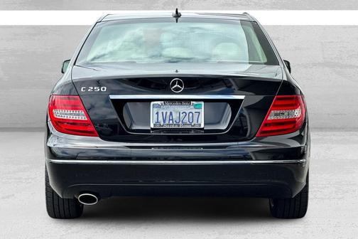 Jet Black 2013 Mercedes-Benz C-Class C 250 Sport