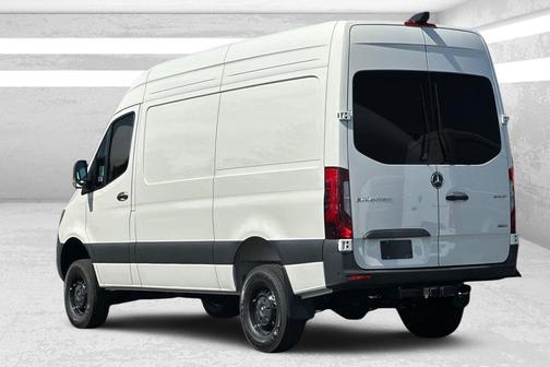 Grey White 2025 Mercedes-Benz Sprinter 2500 Standard Roof