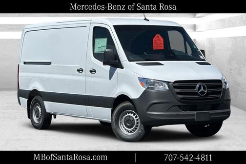 Arctic White 2026 Mercedes-Benz Sprinter 2500 Cargo 144 WB