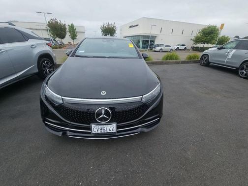 Obsidian Black Metallic 2023 Mercedes-Benz EQS 450 4MATIC