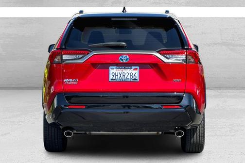 Supersonic Red/Midnight Black Metallic 2023 Toyota RAV4 Prime XSE