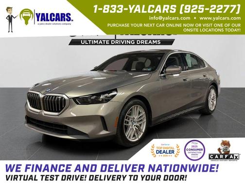 Gray 2024 BMW 530 xDrive