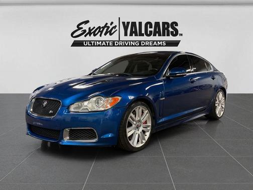 Blue 2011 Jaguar XF R