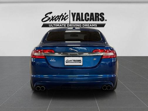 Blue 2011 Jaguar XF R