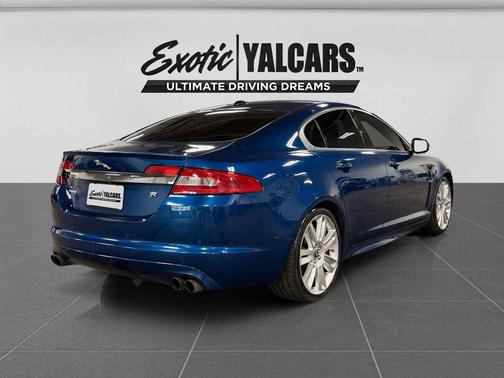 Blue 2011 Jaguar XF R