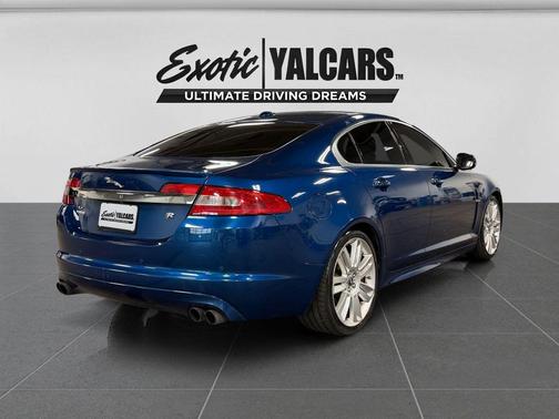 Blue 2011 Jaguar XF R