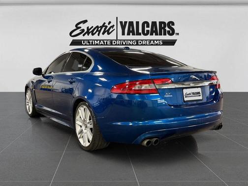 Blue 2011 Jaguar XF R