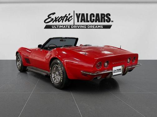 Red 1971 Chevrolet Corvette Base