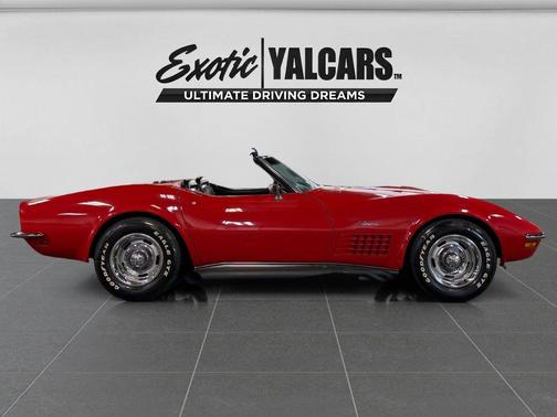 Red 1971 Chevrolet Corvette Base