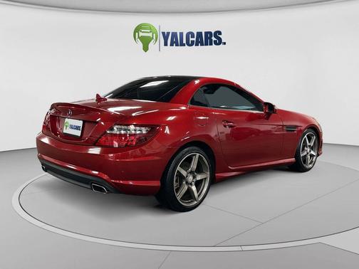 Red 2015 Mercedes-Benz SLK-Class SLK 250