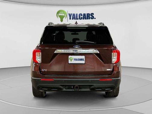 Rich Copper Metallic Tinted Clearcoat 2020 Ford Explorer XLT