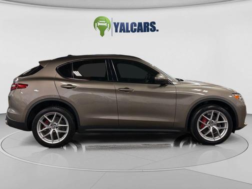 Imola Titanium Metallic 2019 Alfa Romeo Stelvio Ti Sport