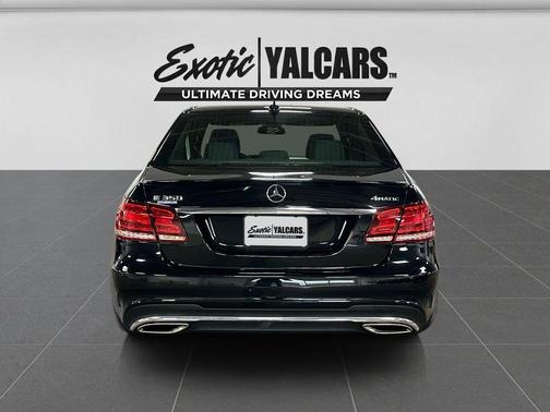Black 2015 Mercedes-Benz E-Class E 350