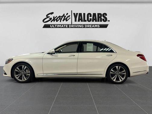 designo Diamond White 2019 Mercedes-Benz S-Class 4MATIC