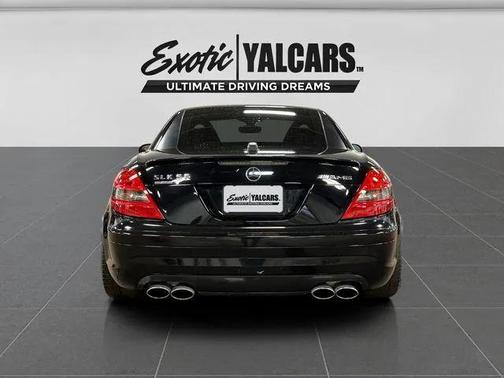 Black 2005 Mercedes-Benz SLK-Class SLK55 AMG Roadster