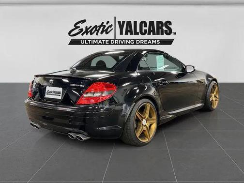 Black 2005 Mercedes-Benz SLK-Class SLK55 AMG Roadster