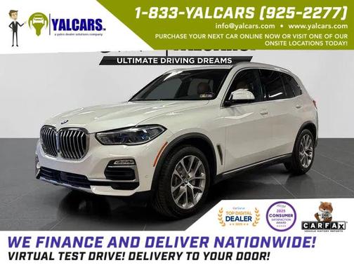 White 2019 BMW X5 xDrive40i