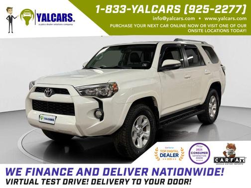 Super White 2016 Toyota 4Runner SR5 Premium