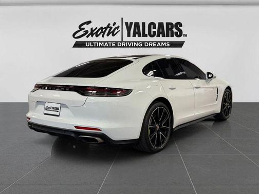White 2021 Porsche Panamera 4