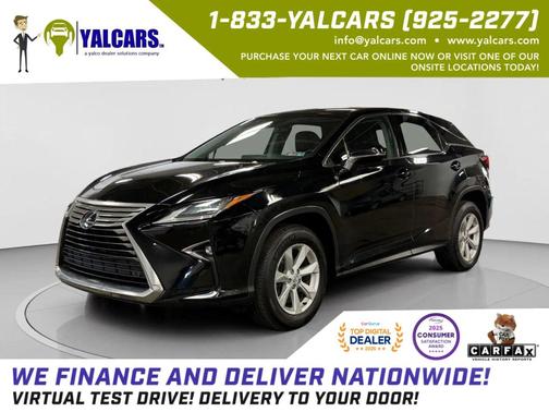 Black 2017 Lexus RX 350 F Sport