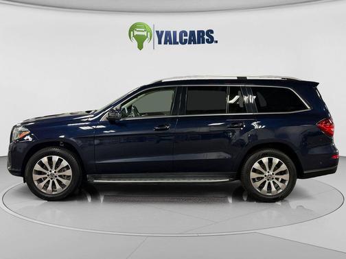 Blue 2018 Mercedes-Benz GLS 450 4MATIC