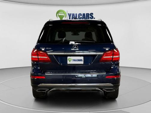 Blue 2018 Mercedes-Benz GLS 450 4MATIC