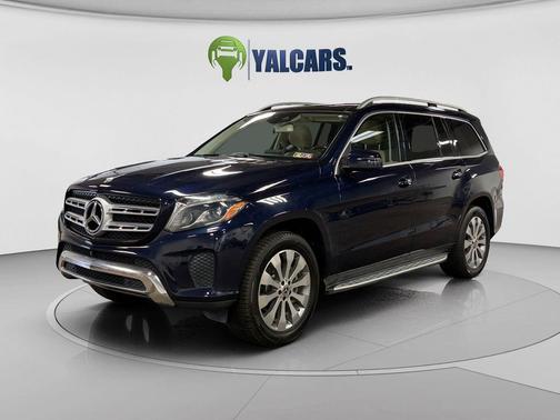 Blue 2018 Mercedes-Benz GLS 450 4MATIC