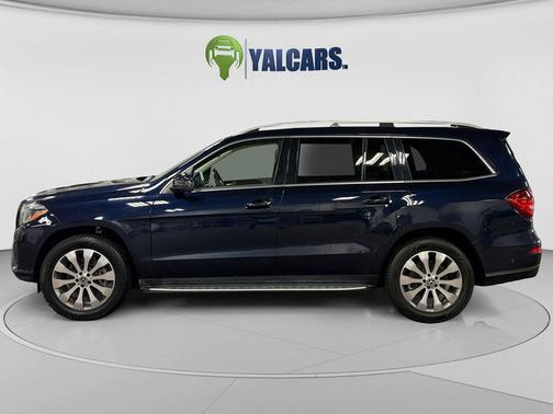 Blue 2018 Mercedes-Benz GLS 450 4MATIC