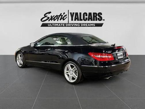 Black 2011 Mercedes-Benz E-Class E 350 Convertible 2D