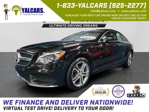 Black 2015 Mercedes-Benz CLS-Class CLS 400 4MATIC