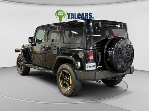 Black Clearcoat 2014 Jeep Wrangler Unlimited Dragon Edition