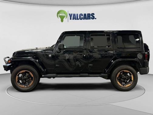 Black Clearcoat 2014 Jeep Wrangler Unlimited Dragon Edition