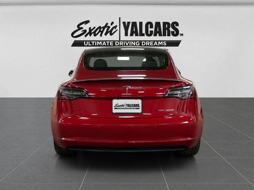 Red Multi-Coat 2018 Tesla Model 3 Standard
