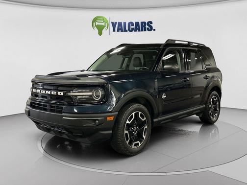 Alto Blue Metallic Tinted Clearcoat 2021 Ford Bronco Sport Outer Banks
