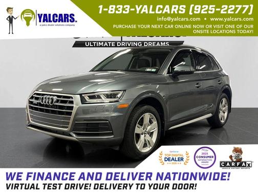 Gray 2018 Audi Q5 2.0T Tech Premium