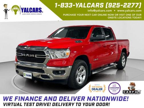 Flame Red Clearcoat 2021 RAM 1500 Big Horn/Lone Star