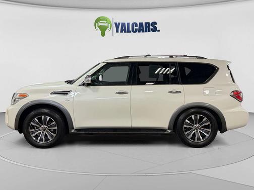 Pearl White 2017 Nissan Armada SL