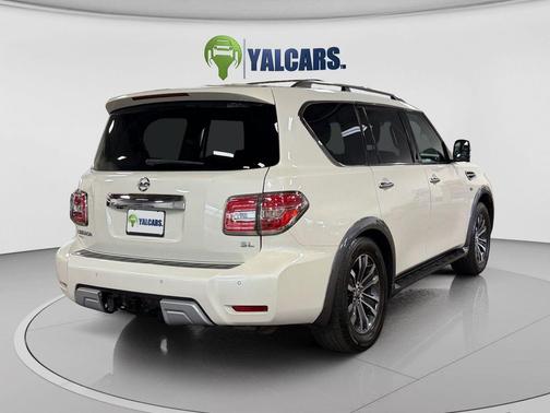 Pearl White 2017 Nissan Armada SL