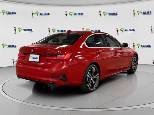 Melbourne Red Metallic 2021 BMW 330 xDrive