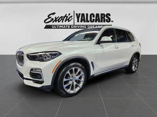 Mineral White Metallic 2019 BMW X5 xDrive40i