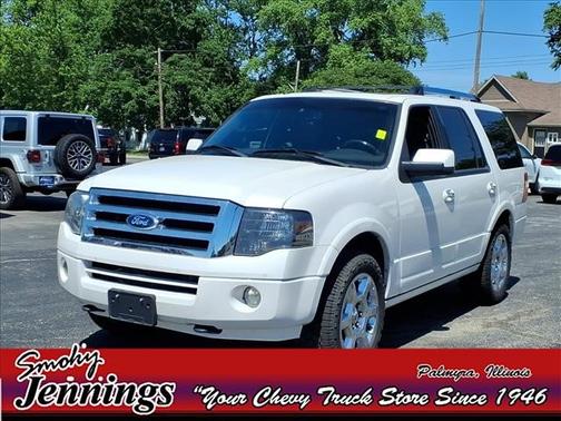 White Platinum Clearcoat Metallic 2013 Ford Expedition Limited