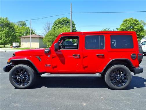 Firecracker Red Clearcoat 2025 Jeep Wrangler 4xe Sahara