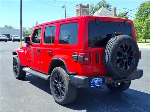Firecracker Red Clearcoat 2025 Jeep Wrangler 4xe Sahara