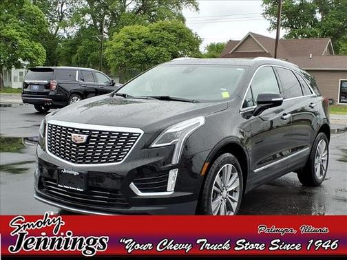 Black Metallic 2025 Cadillac XT5 Premium Luxury