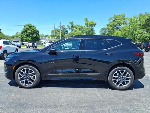 Black 2025 Chevrolet Blazer RS